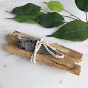 Palo Santo - Black Kyanite Bundle