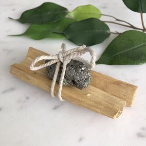 Palo Santo - Pyrite Bundle