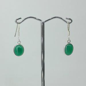 Green Agate Oval Cabochon